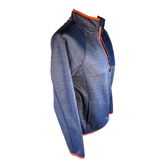 Crown and Ivy Golf 1/4 Zip Pullover Blue Women Size M - Picture 3 of 9